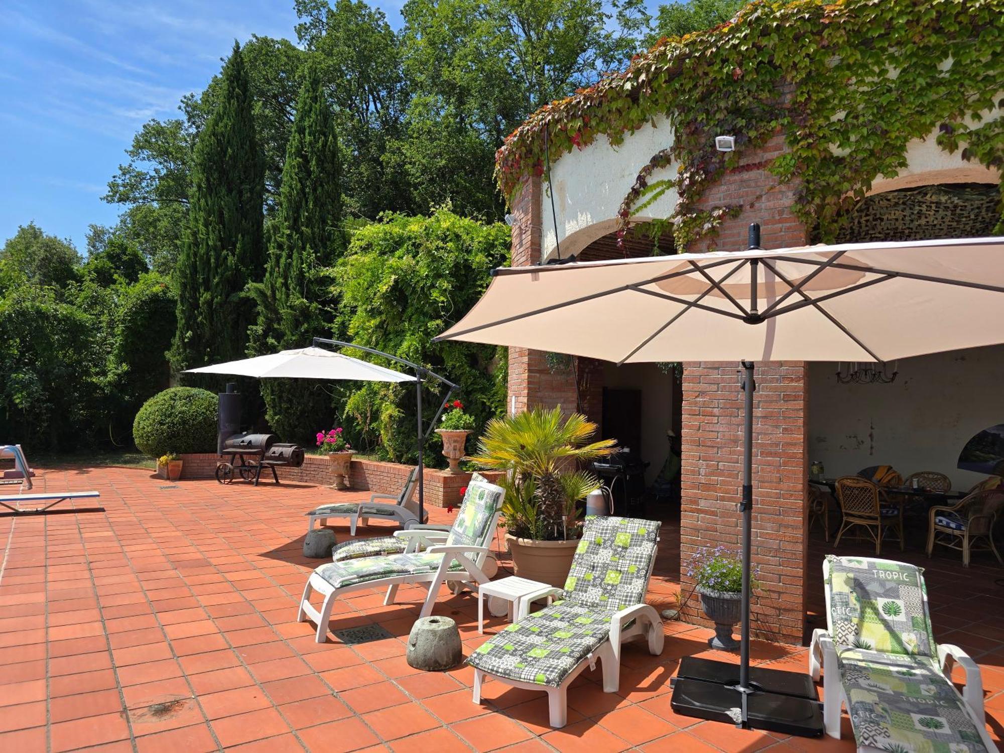 Chateau De Pys Guest House Latrape ภายนอก รูปภาพ